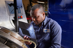 lifestyle photography for B&F Machines in New Britain, CT