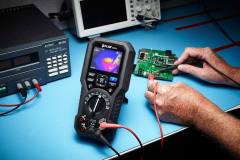 lifestyle photography of FLIR's DM284 in use for FLIR