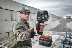 Lifestyle photography of FLIR E95 for FLIR