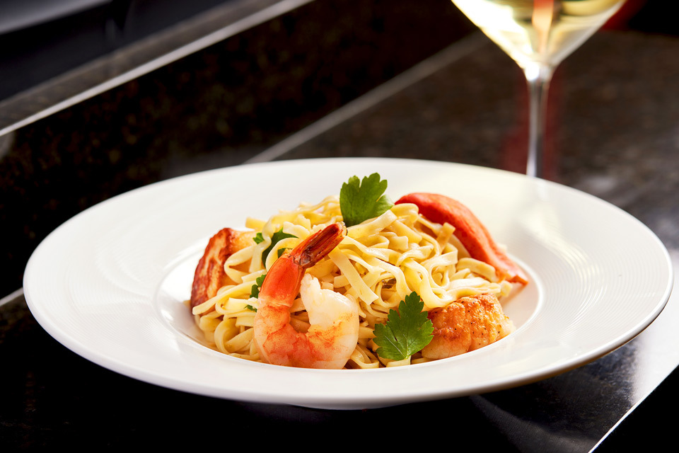 food photography of shrimp pasta photographed for Stir Martini Bar of Westford, MA food photography of shrimp pasta photographed for Stir Martini Bar of Westford, MA