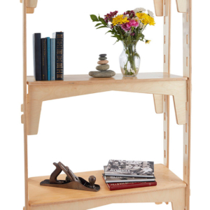 Landmark's wooden shelf for Landmark Finish in Andover, MA Landmark's wooden shelf for Landmark Finish in Andover, MA