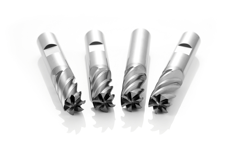 Commercial product photography of Emuge drill bits for Emuge in West Boylston, MA