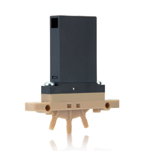 Commercial product photography of Precision Fluidics pump for Parker Hannifin of Woburn, MA