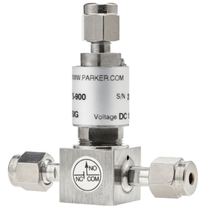 Commercial product photography of Series 99 for Parker Hannifin of Woburn, MA