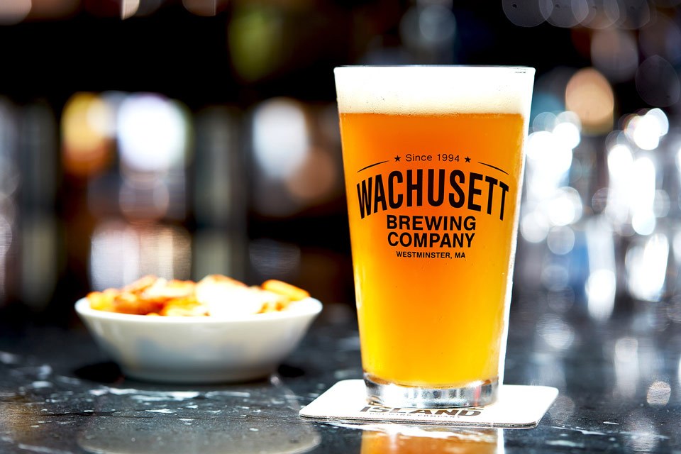 food photography of beer in a glass for Wachusett Brewing Company in Westminster, MA
