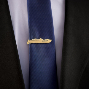 Consumer photography of JFK PT-109 tie clip for JFK Museum in Boston, MA