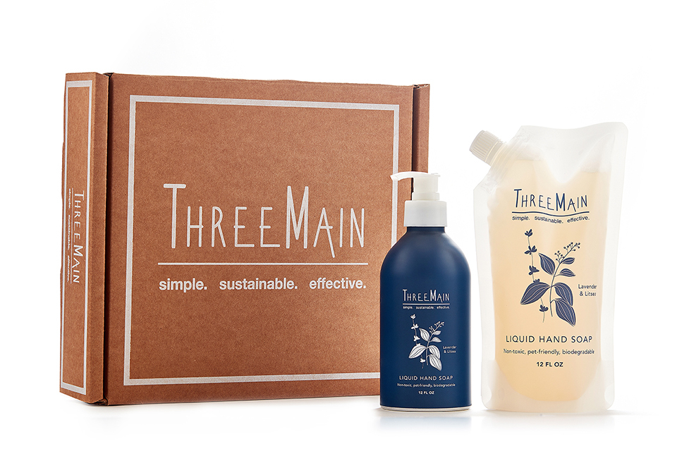 Three Main Liquid Hand Soap and refill for Three Main Products in Boston, MA