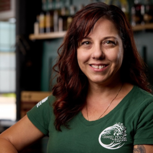 Woman headshot for Deep Roots Distillery of Sturbridge, MA Woman headshot for Deep Roots Distillery of Sturbridge, MA